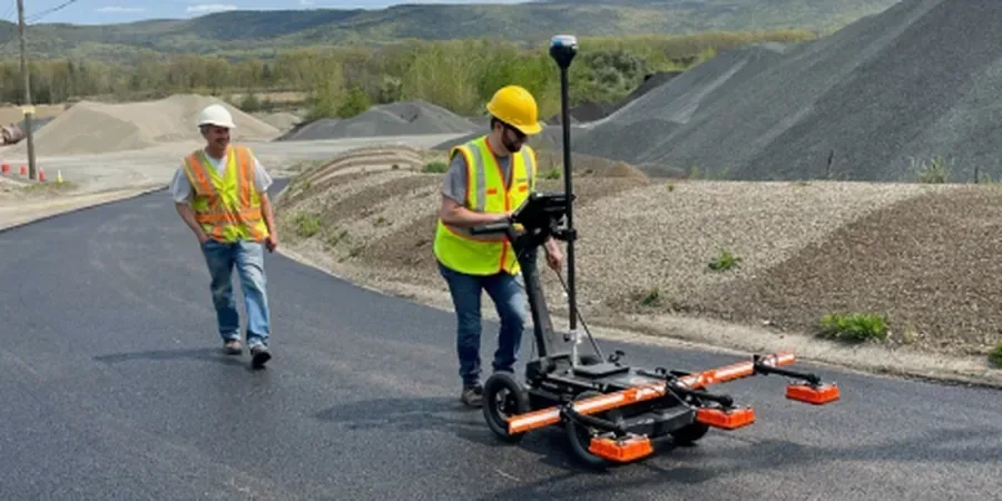 Illustrative image of GPR (Ground Penetrating Radar) survey in Manchester